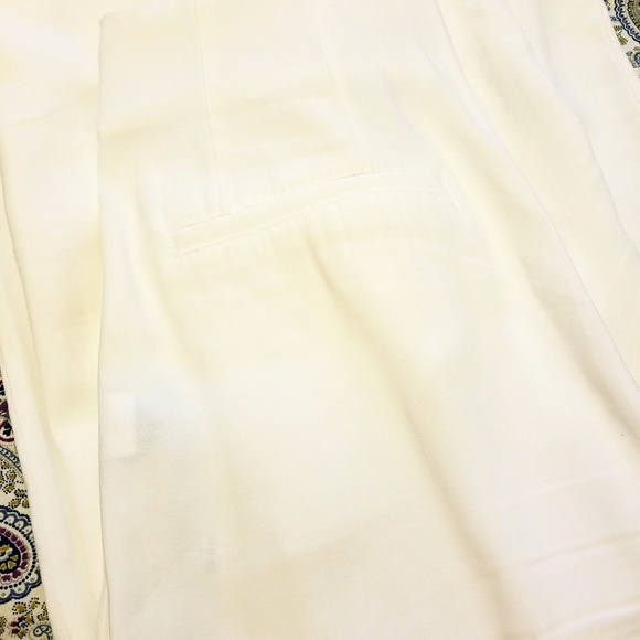 [Zara] high waisted button front wide leg pants - Picture 3 of 6